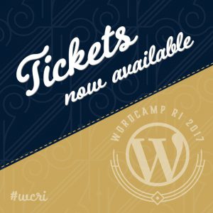 WordCamp RI tickets are available